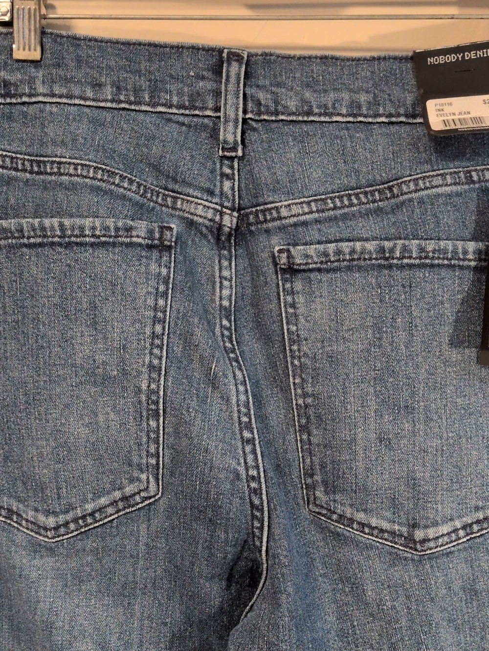 Nobody Denim Evelyn Super High Rise Straight Leg Ankle Jean 14/16 - Picture 7 of 16